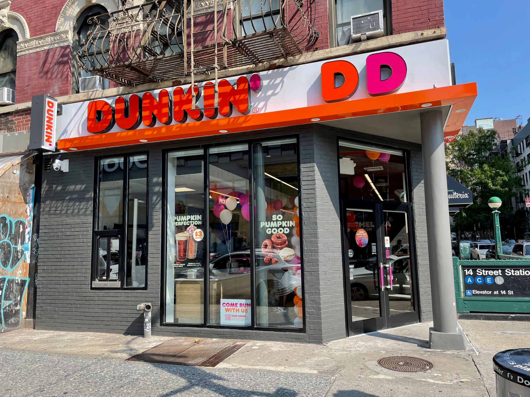 Dunkin' in Chelsea, designed by Zelta Design