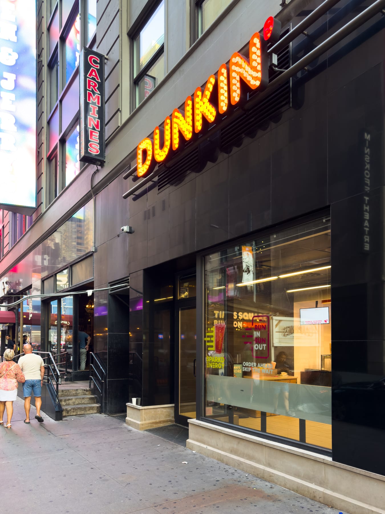 Dunkin' in Times Square, New York, interior view 5, designed by Zelta Design