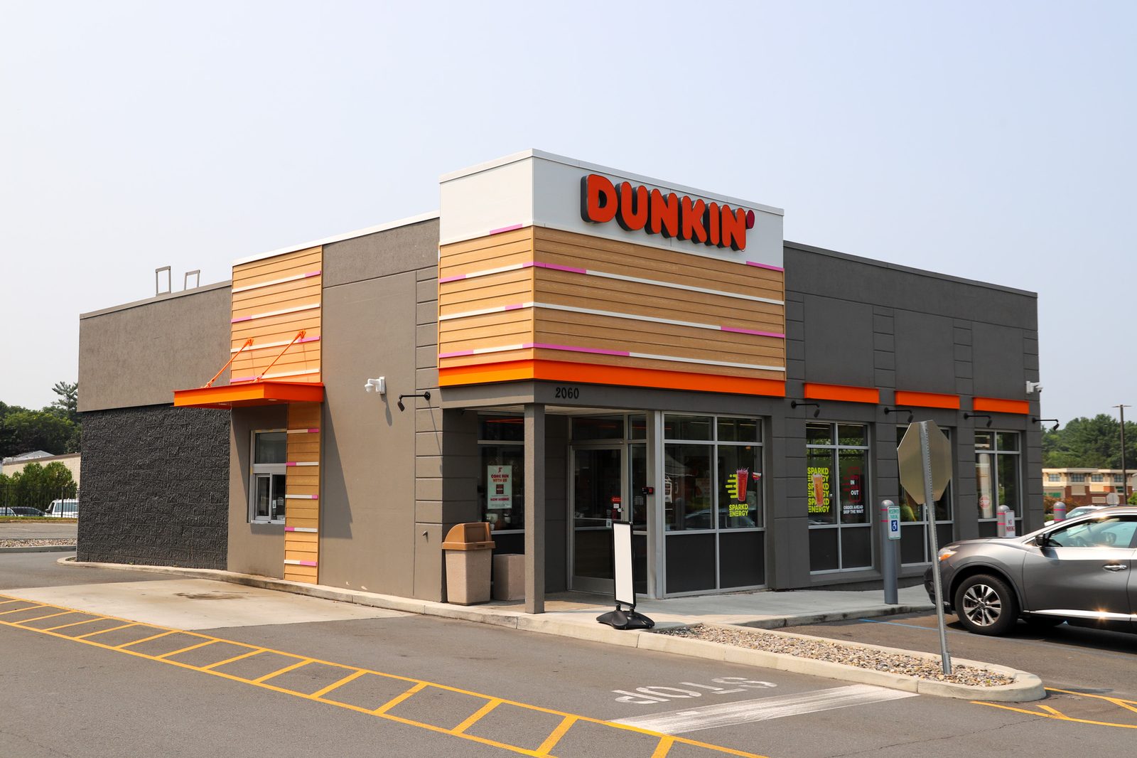 Dunkin' in Guilderland, New York, interior view 2, designed by Zelta Design