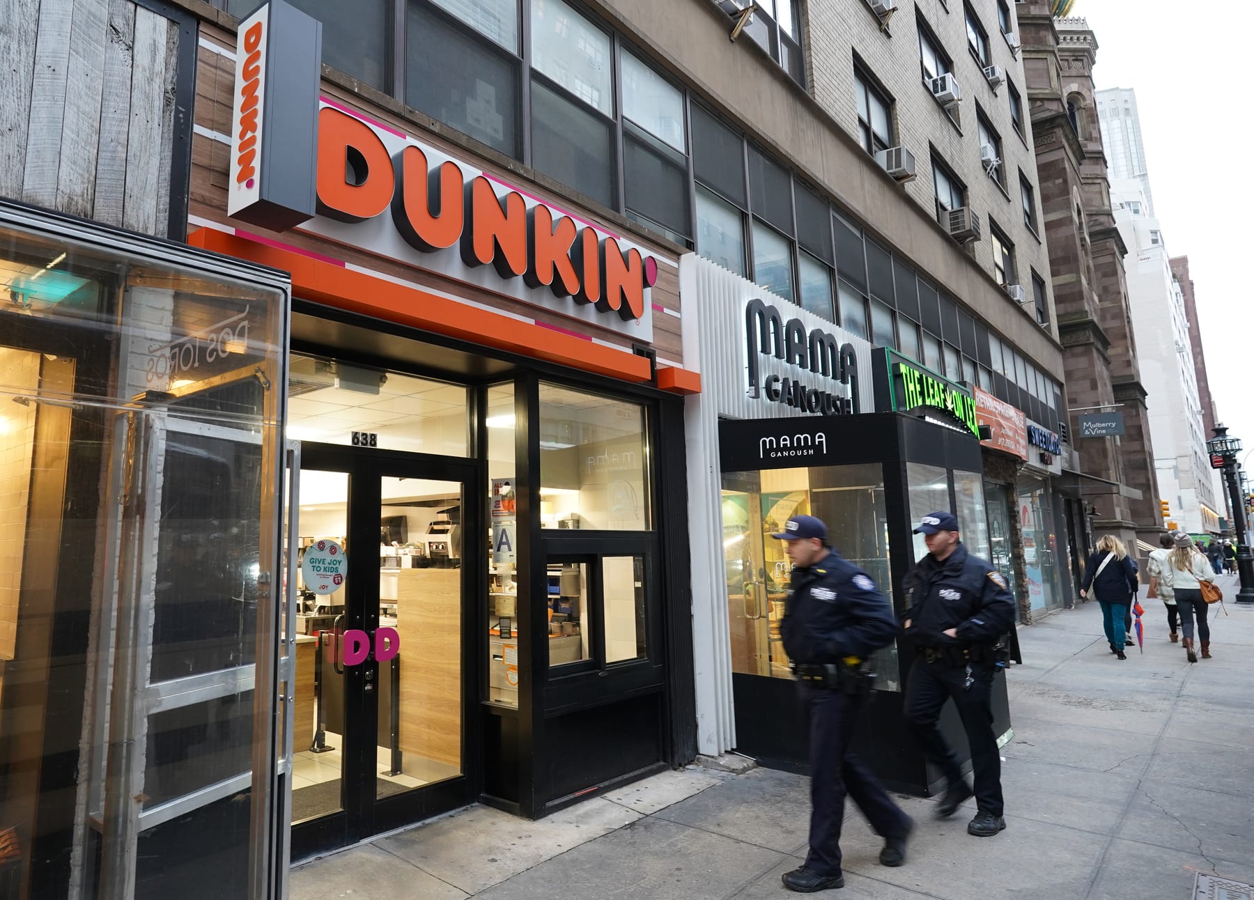 Dunkin' in Midtown, New York, interior view 5, designed by Zelta Design