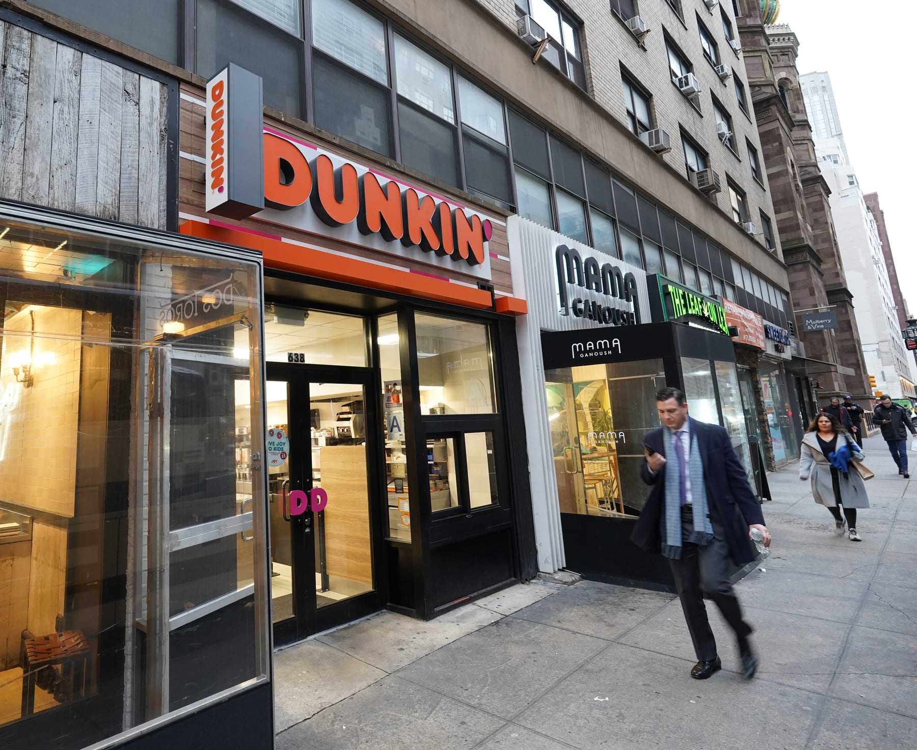 Dunkin' in Midtown, New York, interior view 6, designed by Zelta Design