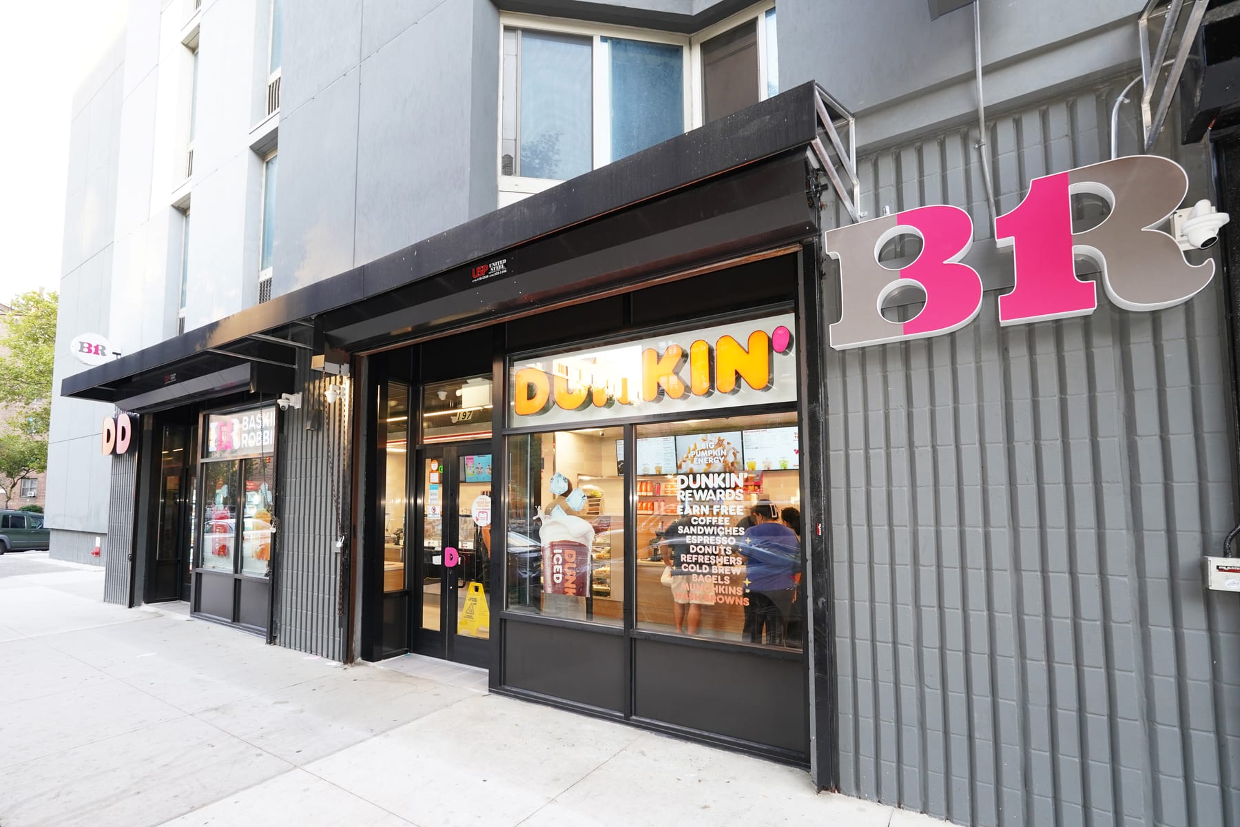 Dunkin' in East Harlem, designed by Zelta Design