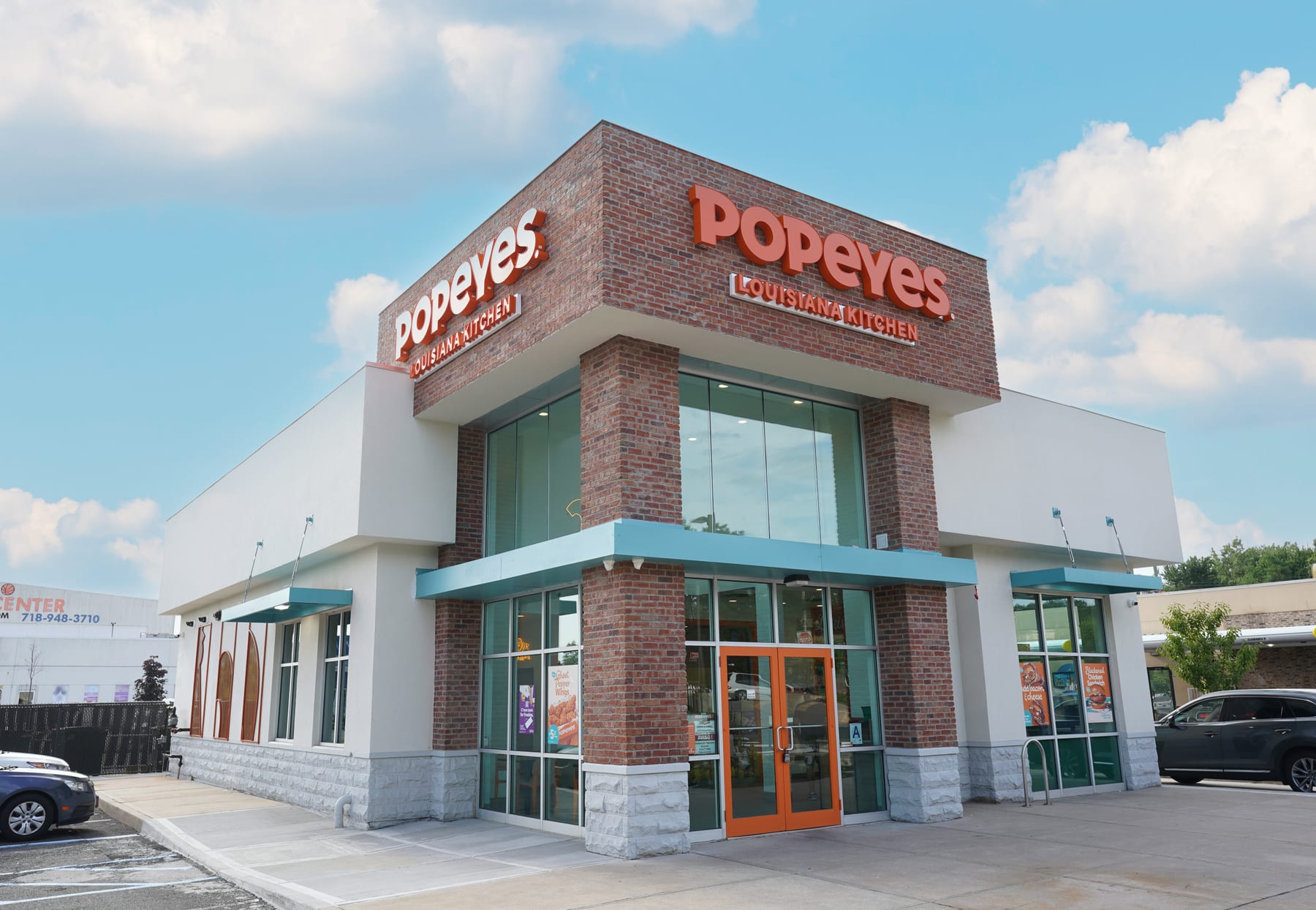 Popeyes in Staten Island, designed by Zelta Design
