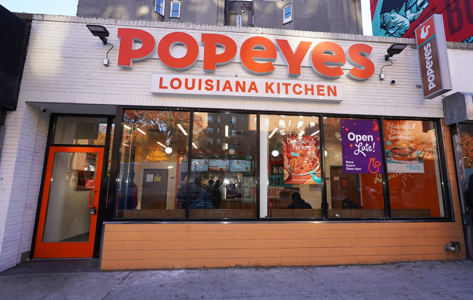 Popeyes in East Village, designed by Zelta Design