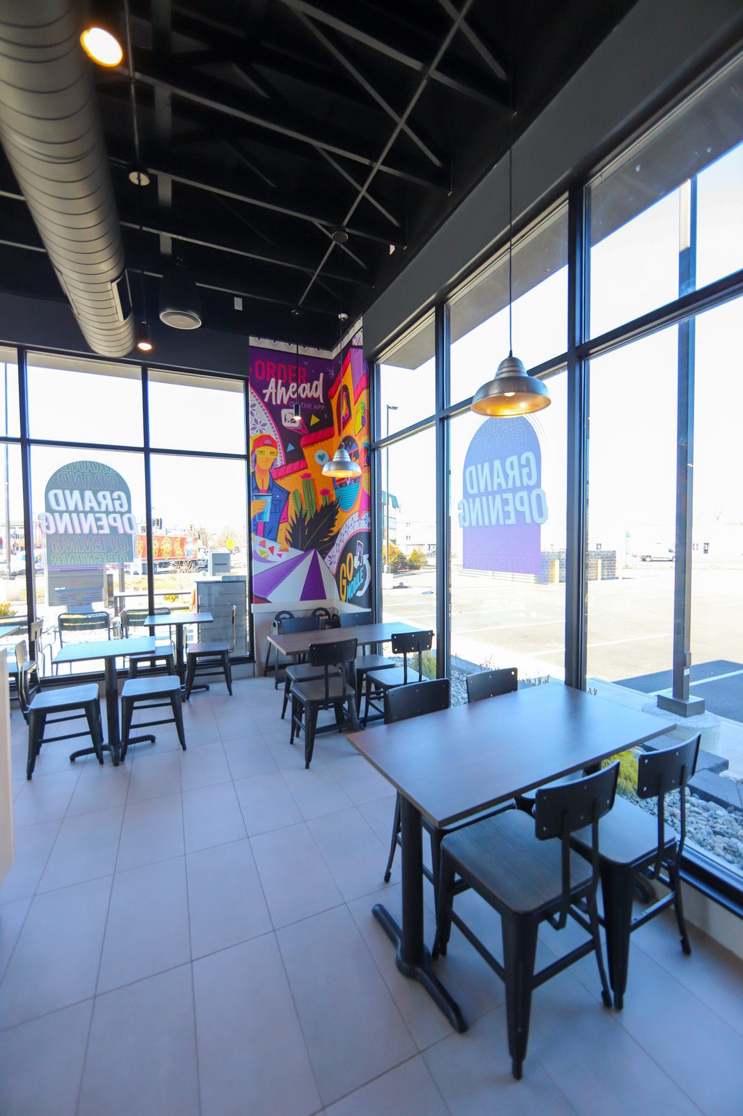 Taco Bell in Manville, designed by Zelta Design