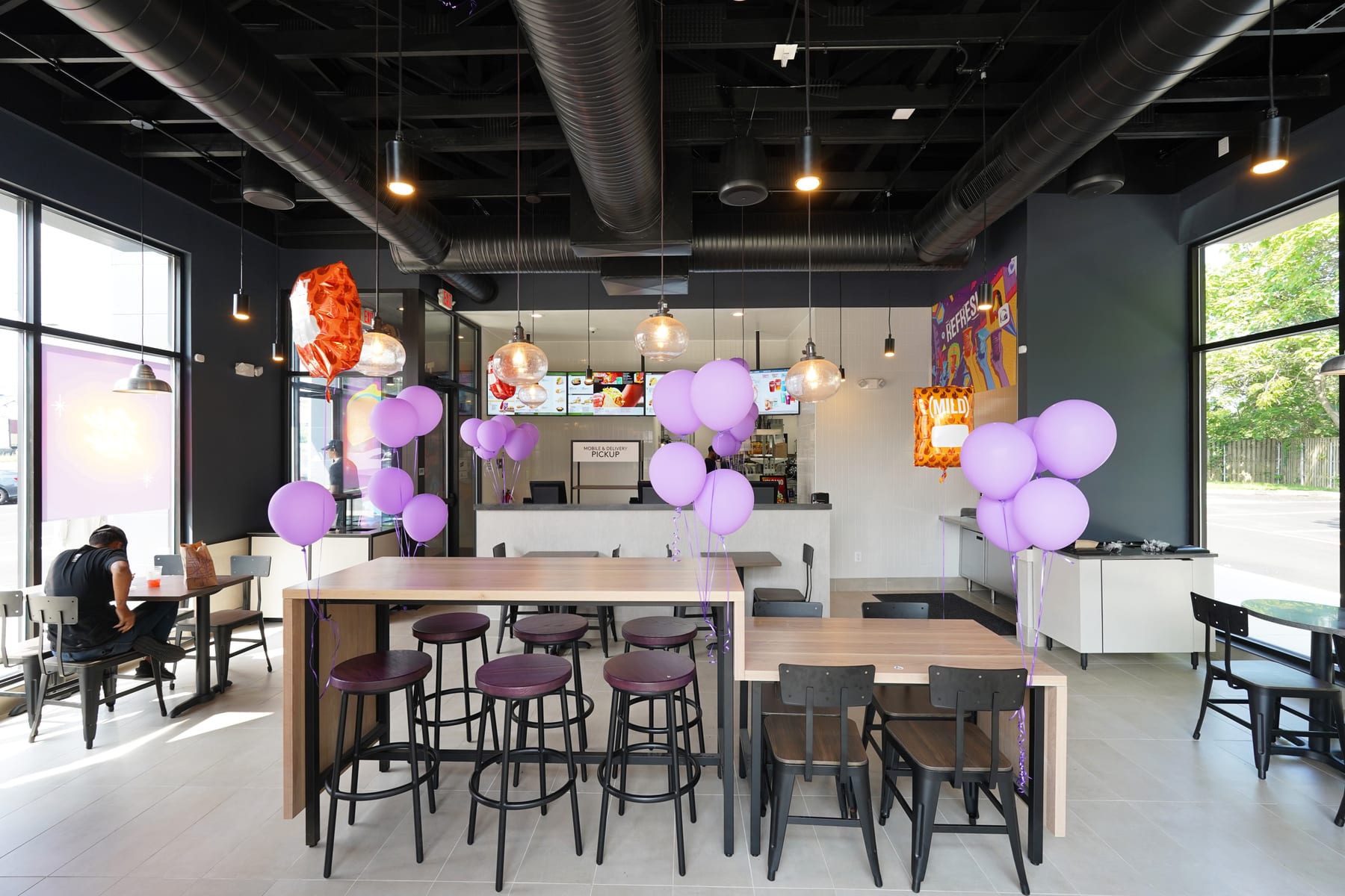 Taco Bell in North Brunswick, designed by Zelta Design