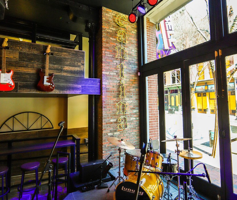 Taco Bell Cantina in Nashville, designed by Zelta Design
